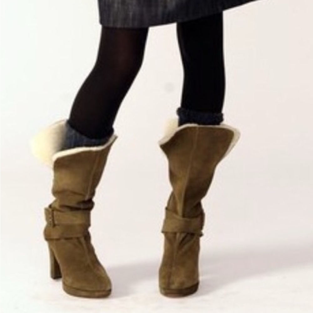 🆕Pierre Hardy Design Edition Suede Platform Boots NWOT